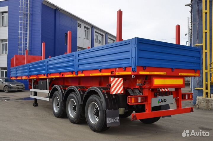 Полуприцеп бортовой Политранс ТСП 94184, 2024