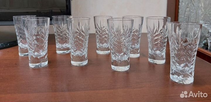 Стопочки хрустальные времён СССР