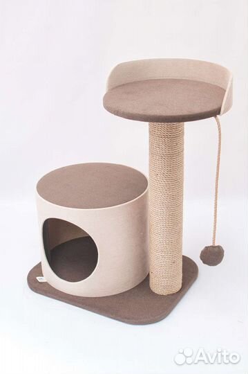 Домик для кошки с когтеточкой