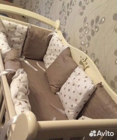 Бортики в детскую кроватку