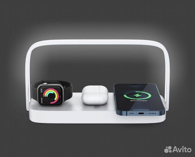 Беспроводная подазрядка-лампа