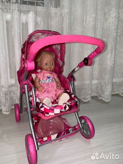 Коляска кукольная