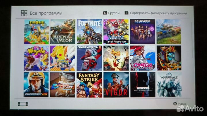 Nintendo Switch + 30 игр