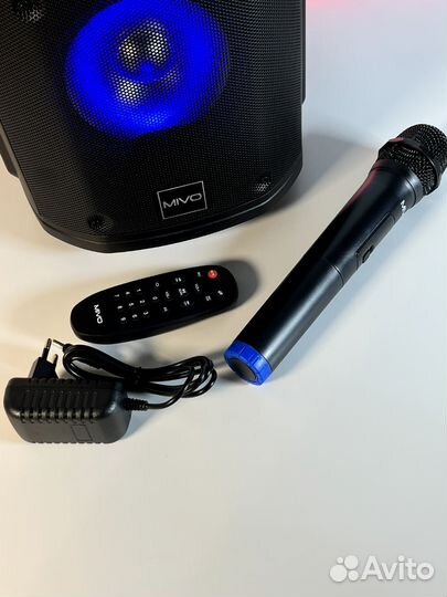 Караоке колонка с микрофоном миво 654