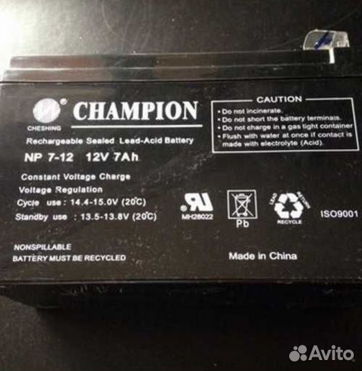 Акумулятор champion новый