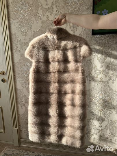 Шуба норковая жилетка