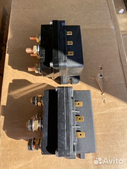 Соленоид лебёдки Моноблок 12В. 500А