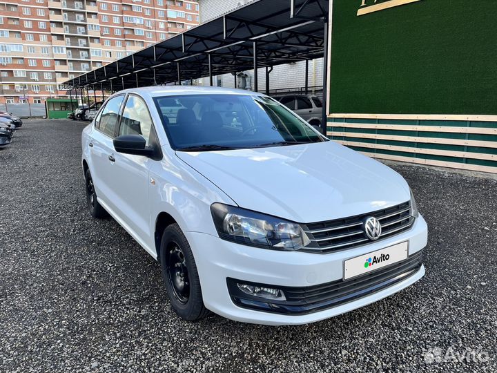 Volkswagen Polo 1.6 МТ, 2018, 189 345 км