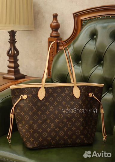 Cумка Louis Vuitton Neverfull MM monogram canvas