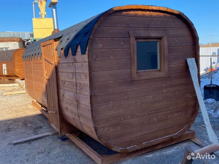 Бани-бочки с доставкой