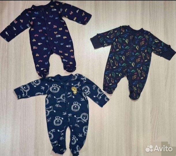 Боди вещи на новорождённого мальчика 0+