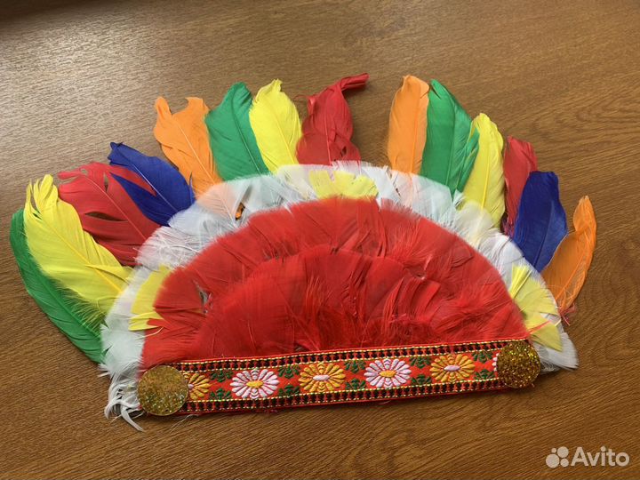 Маскарадная маска. Индеец