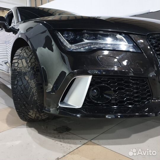 Бампер Audi A7 4G дорестайлинг RS7 стиль