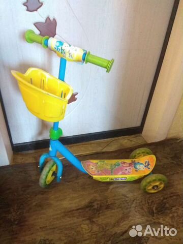 Самокат детский трёхколёсный