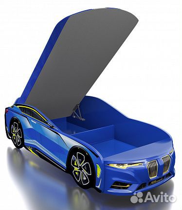 Детская кровать-машина