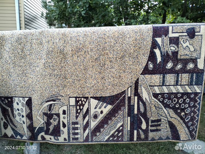 Ковер шерстяной 2.5x5 м