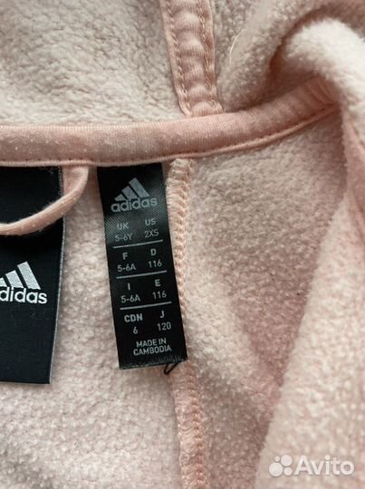 Спортивный костюм adidas розовый для девочки 116