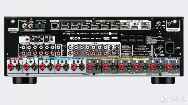 AV-ресивер Denon AVR-X3800H Black