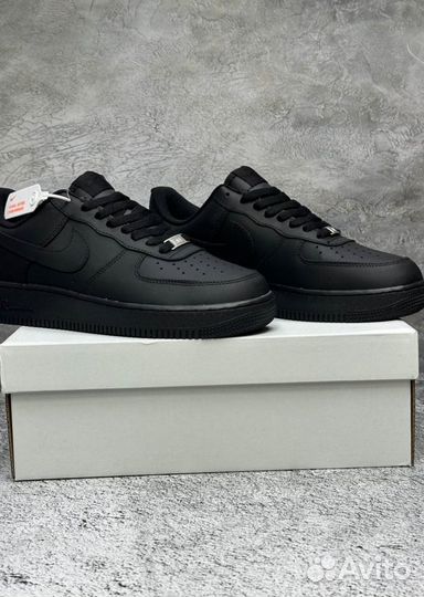 Кроссовки Nike Air Force 1 Supreme Black