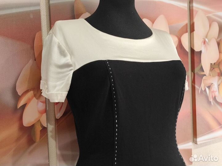 Платье женское 42 Италия вискоза шелк