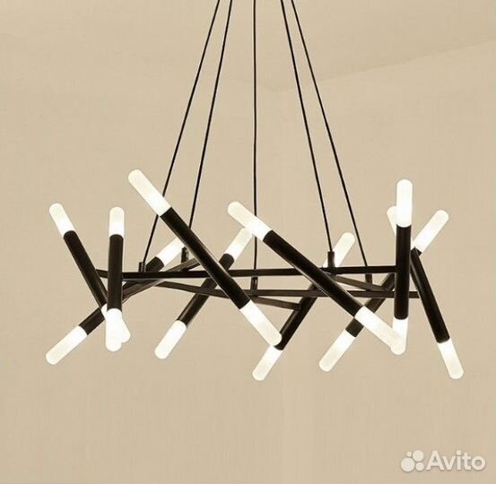 Светильник подвесной GL.12705 black/черный E14/50W