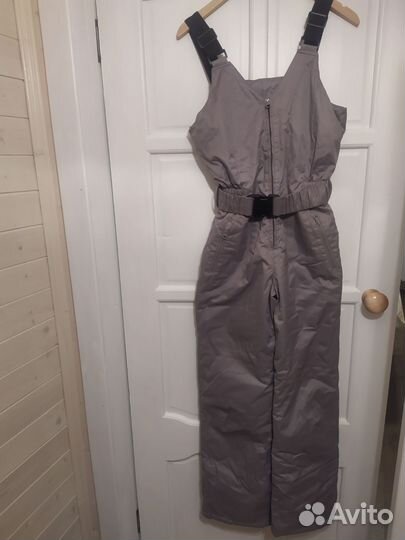 Штаны зимние спортивные полукомбинезон новый