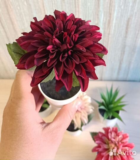 Цветы IKEA искусственные 5 шт