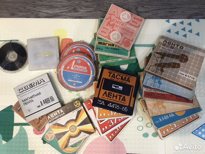 Магнитная лента. Катушки