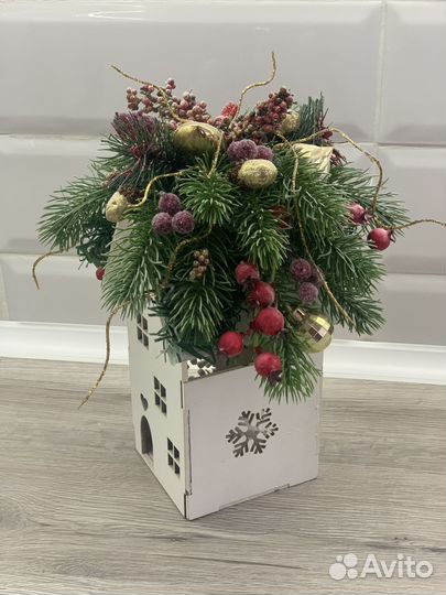 Сказочный новогодний домик