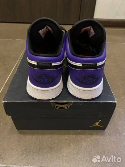 Jordan 1 low gs Purple