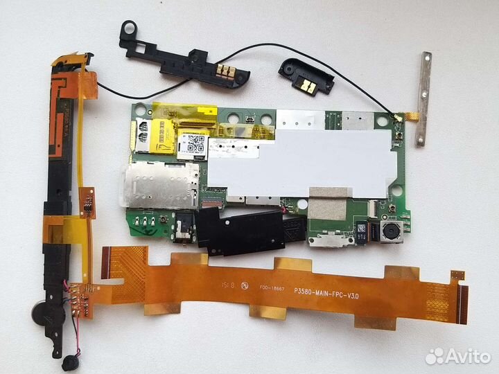 Lenovo материнская плата и шлейф в сборе