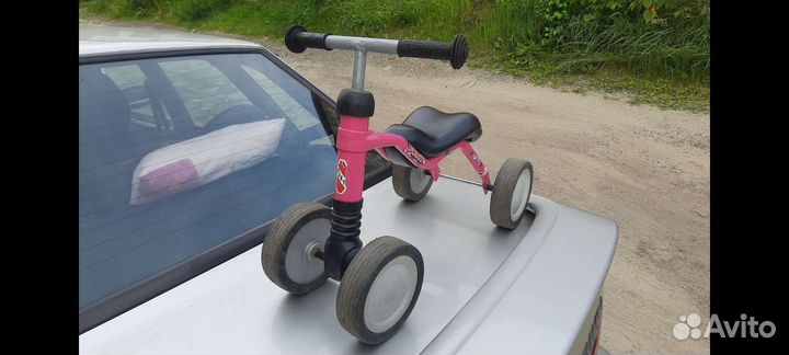 Беговел puky wutsch розовый