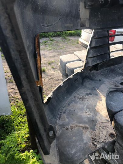 Бампер передний caddy 4