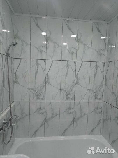 Ремонт ванной.Пластик.Кафель.Ремонт квартир.Обои