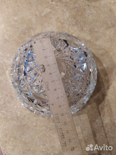 Салатник конфетница хрусталь СССР