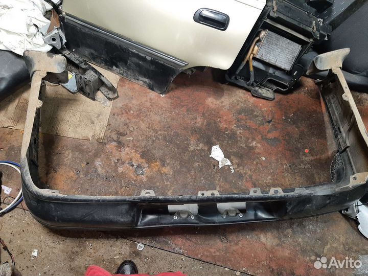Задний бампер на daewoo nexia