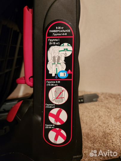 Автокресло Olsson VoyagerFix с изофикс (9-36кг)