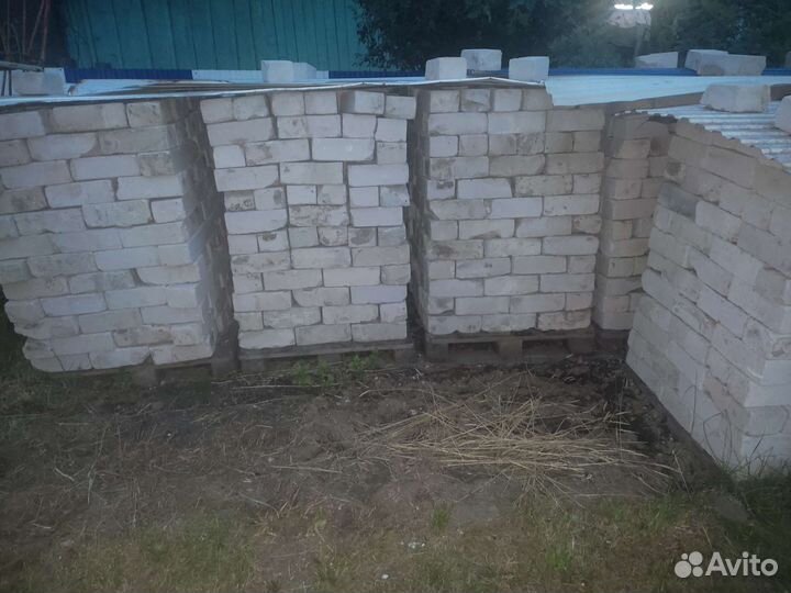 Кирпич белый бу