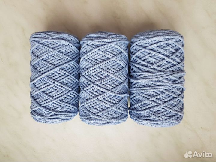 Хлопковый шнур 3 мм