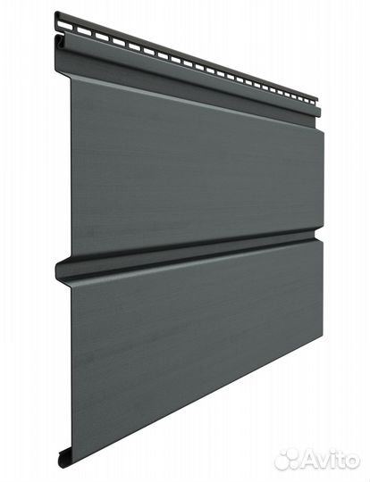 Виниловый сайдинг графит