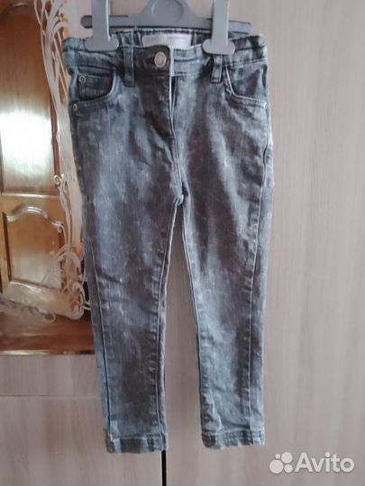 Джинсы для девочки 92 98