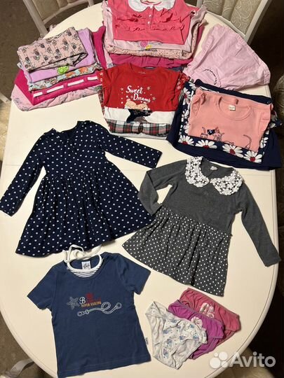 Вещи для девочки 3-4 лет пакетом