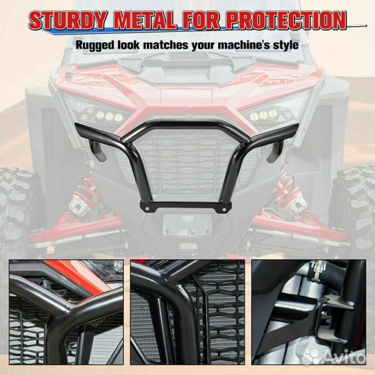 Бампер передний GorillaWorks для Polaris RZR PRO X