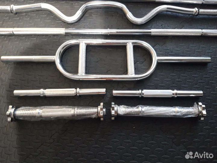 Грифы для штанги и гантелей Декатлон. Новые