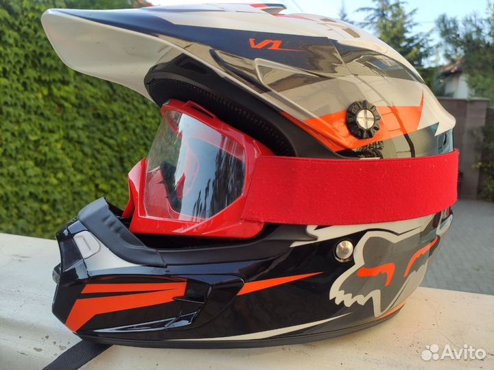 Мотошлем fox v1