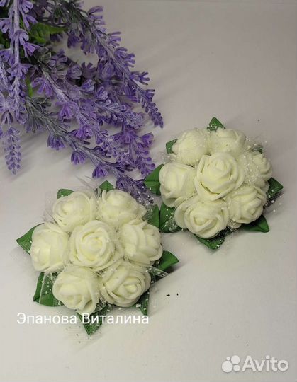 Букетики на хвостики