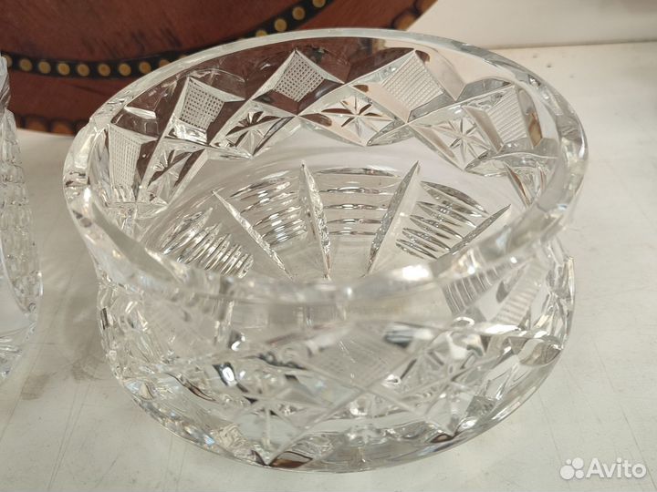 Салатники хрустальные СССР