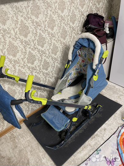 Санки коляска ника 7 3