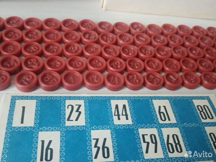 Русское лото настольная игра СССР