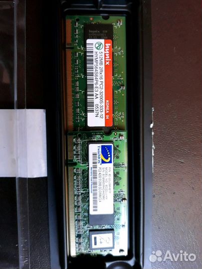 Оперативная память для ноутбука DDR2 SO-dimm 512Mb